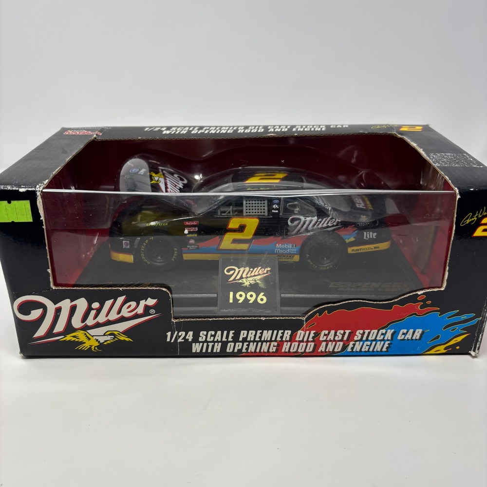 Rusty Wallace #2 1996 Miller Ford Thunderbird 1:24 Diecast Racing Champions